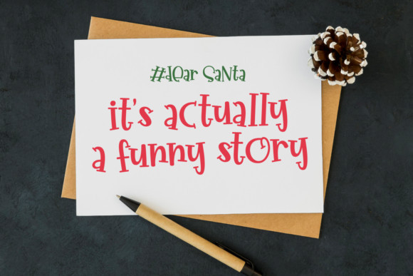 For Santa Font