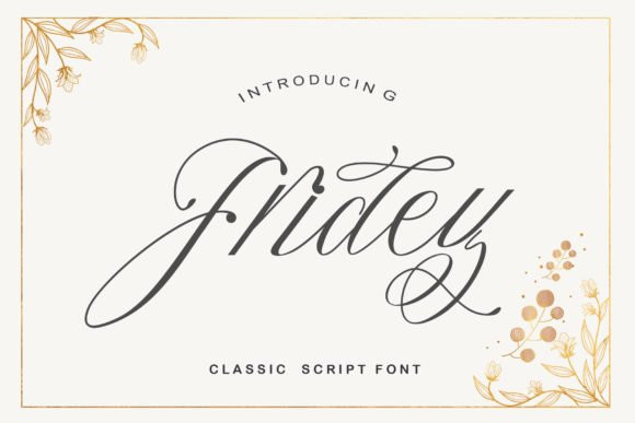 Fridey Font