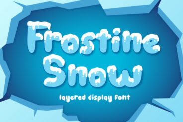 Frostine Snow Font