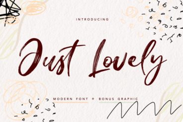Just Lovely Font