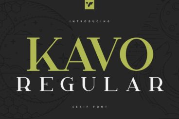 Kavo Regular Font