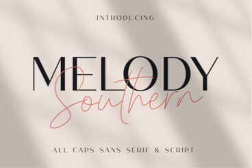 Melody Southern Duo Font