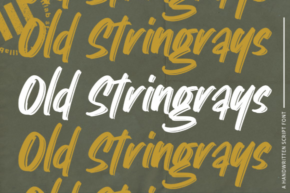 Old Stingrays Font
