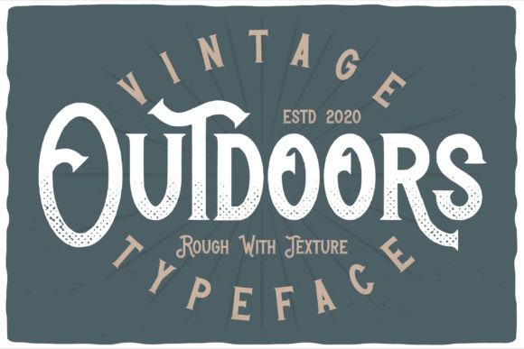Outdoors Font
