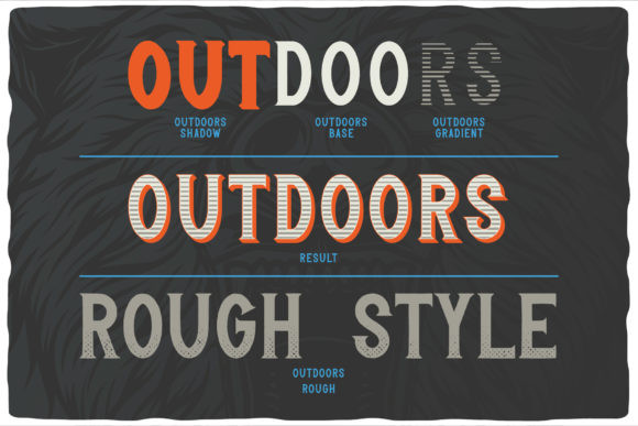Outdoors Font