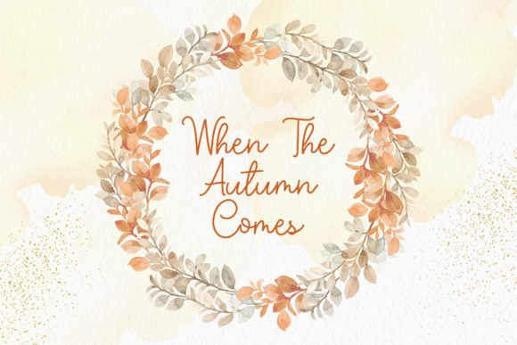 Pear Leaves Font