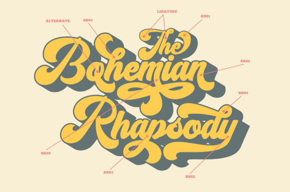 The Rhapsody Font