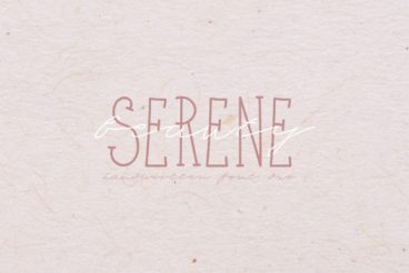 Serene Beauty Font