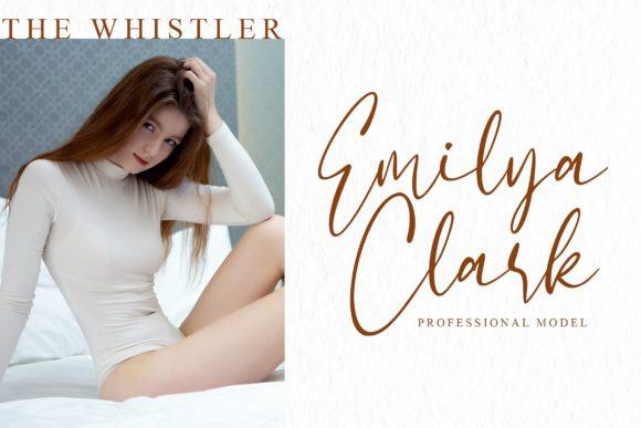 The Whistler Font