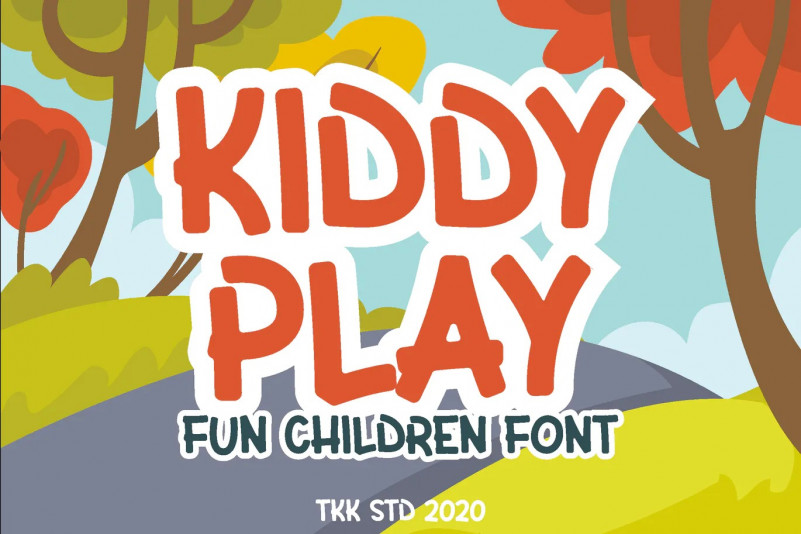 Kiddy Play Font - Free Font