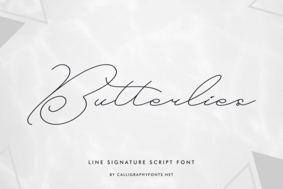 Butterlies Font