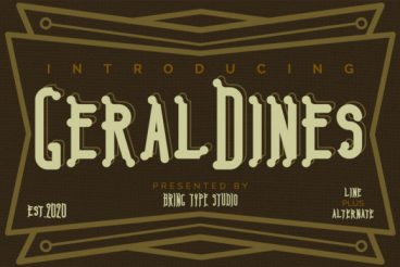 Geraldines Font