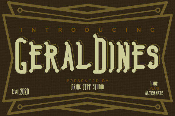 Geraldines Font