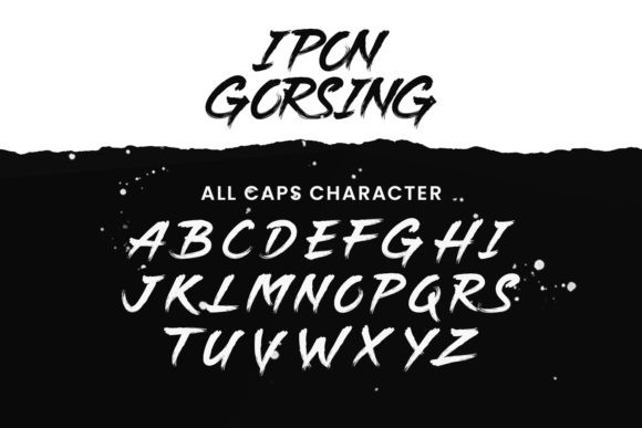 Ipon Gorsing Font