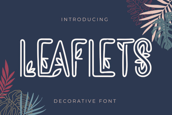 Leaflets Font