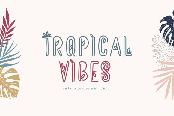 Leaflets Font