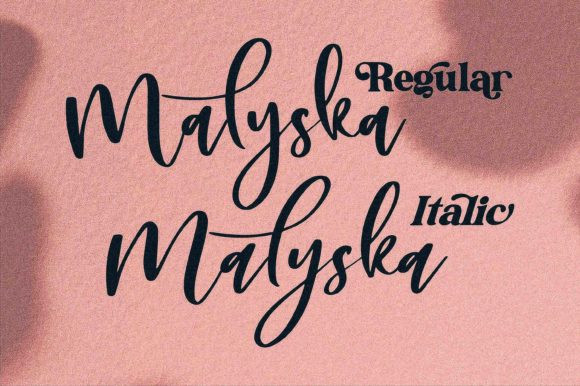 Malyska Font Malyska Font