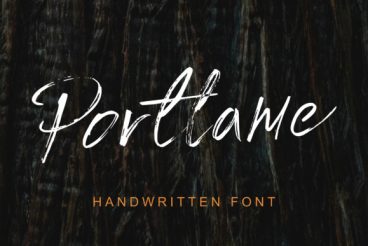 Portlame Font
