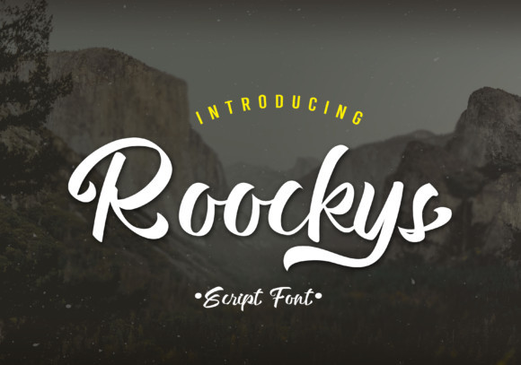 Roockys Font Roockys Font
