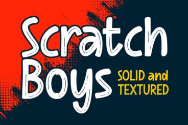 Scratch Boys Font