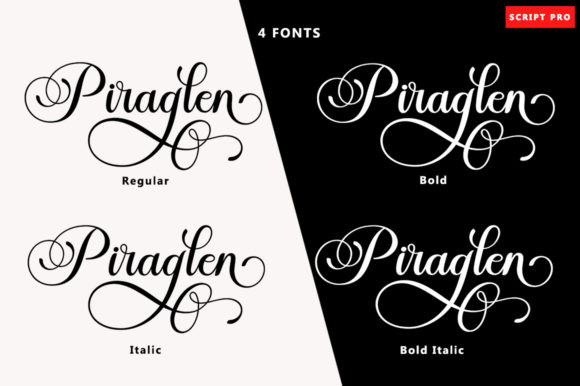 The Piraglen Font