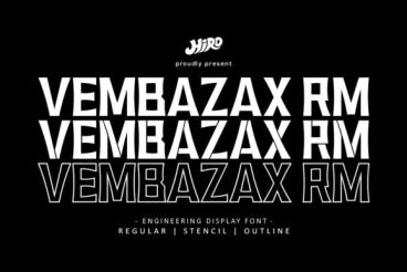 Vembazax RM Font