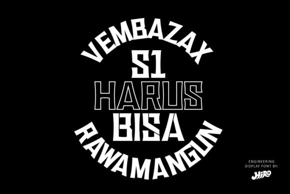 Vembazax RM Font