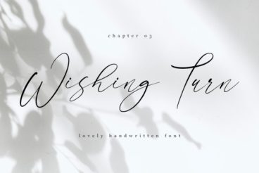 Wishing Turn Font