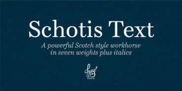 Schotis Text Font