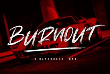 Burnout Font