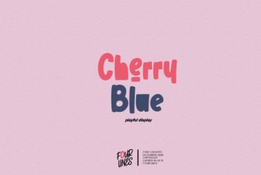 Cherry Blue Font