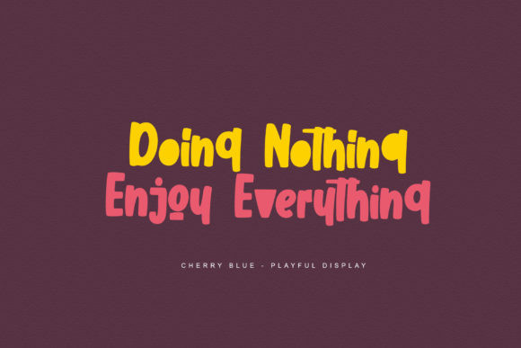 Cherry Blue Font