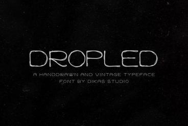 Dropled Font