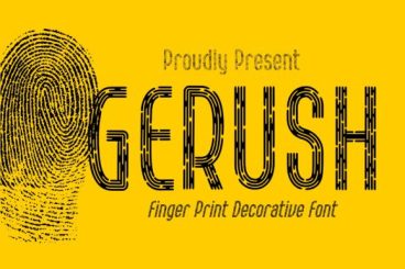 Gerush Font