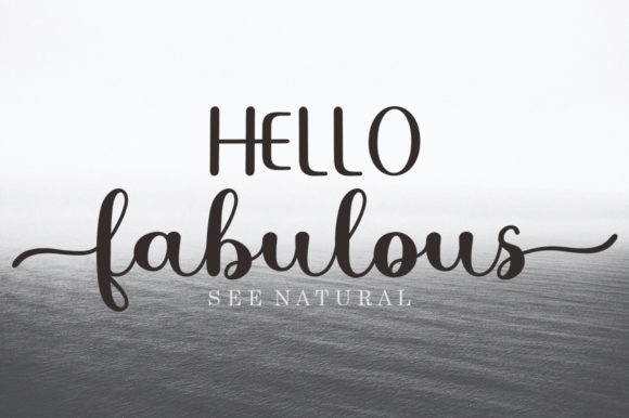 Hello Georgia Font