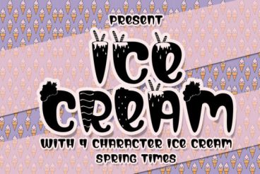 Ice Cream Font