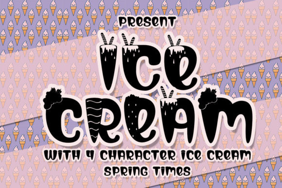 Ice Cream Font