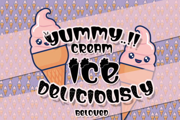 Ice Cream Font