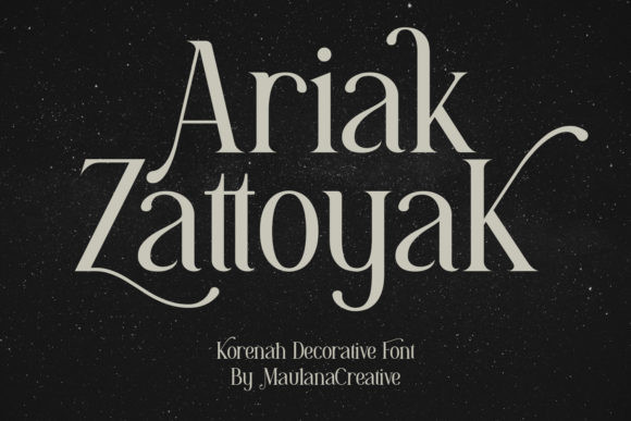 Korenah Font