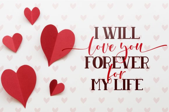 Lovely Valentine Font