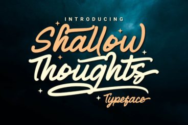 Shallow Thoughts Font