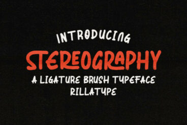 Stereography Font