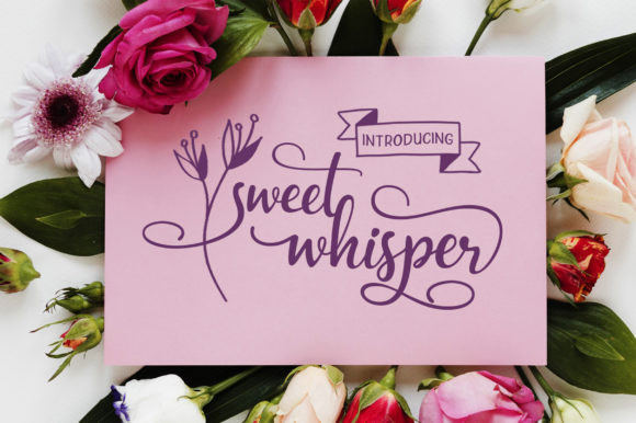 Sweet Whisper Font Sweet Whisper Font
