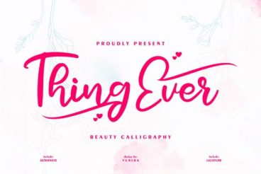 Thing eve Font