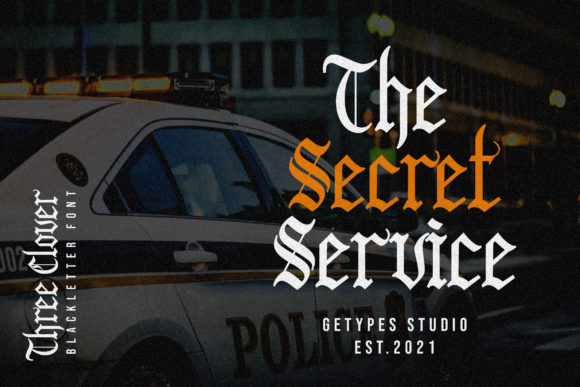 Three Clover Font
