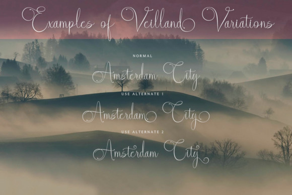 Veilland Font