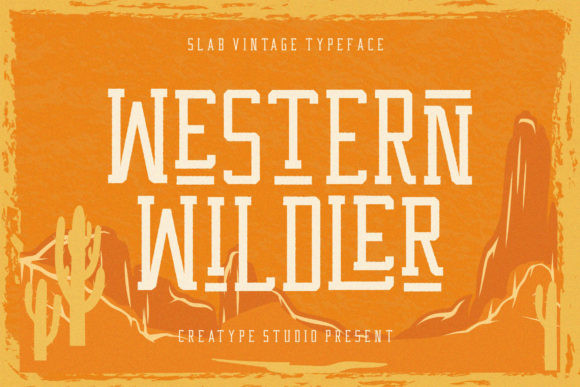 Western Wildler Font Western Wildler Font
