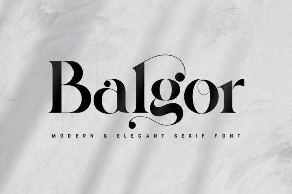 Balgor Font