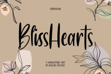 BlissHearts Font