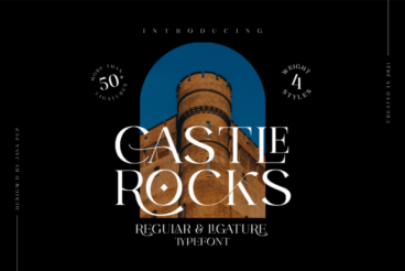 Castle Rocks Font